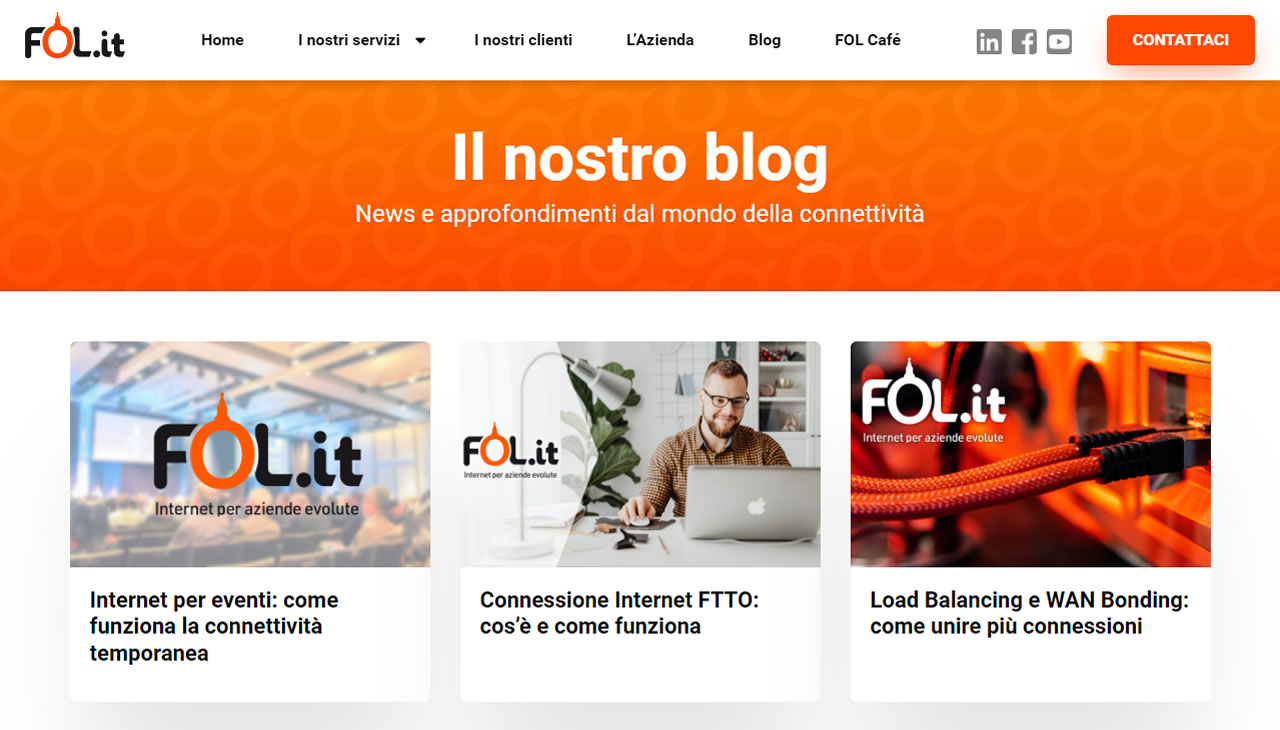 Sito web di FOL.it - Blog